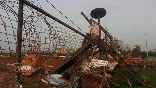 1.44 Riverside Speedway after the Tornado