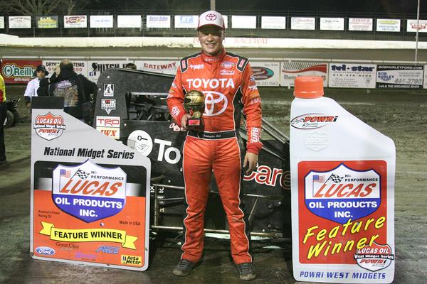 Bell dominates Turnpike Challenge at POWRi opener in Tulsa | Talking ...